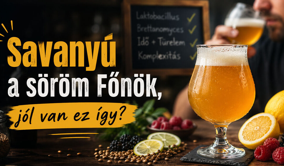 Savanyú a söröm Főnök, jól van ez így?